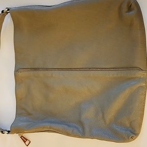 Kelsi Dagger Olive Green Leather Tote